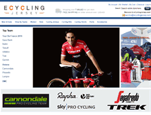 Tablet Screenshot of ecyclingjersey.com